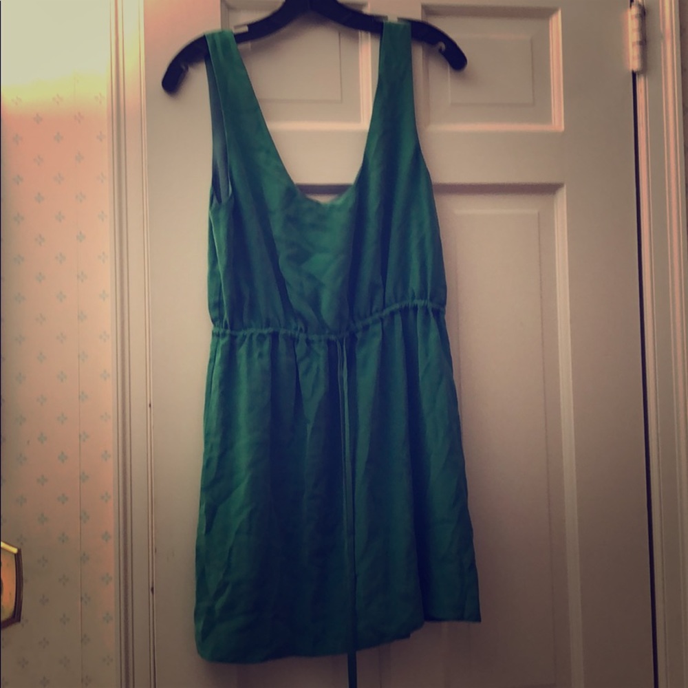 Joie Green Silk Dress - Size Medium